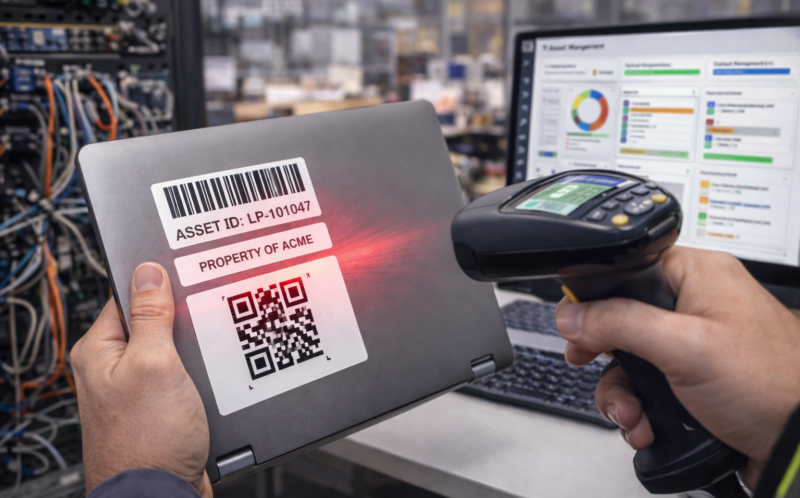 How Barcodes and QR Codes Simplify IT Asset Tracking in Modern Organizations
